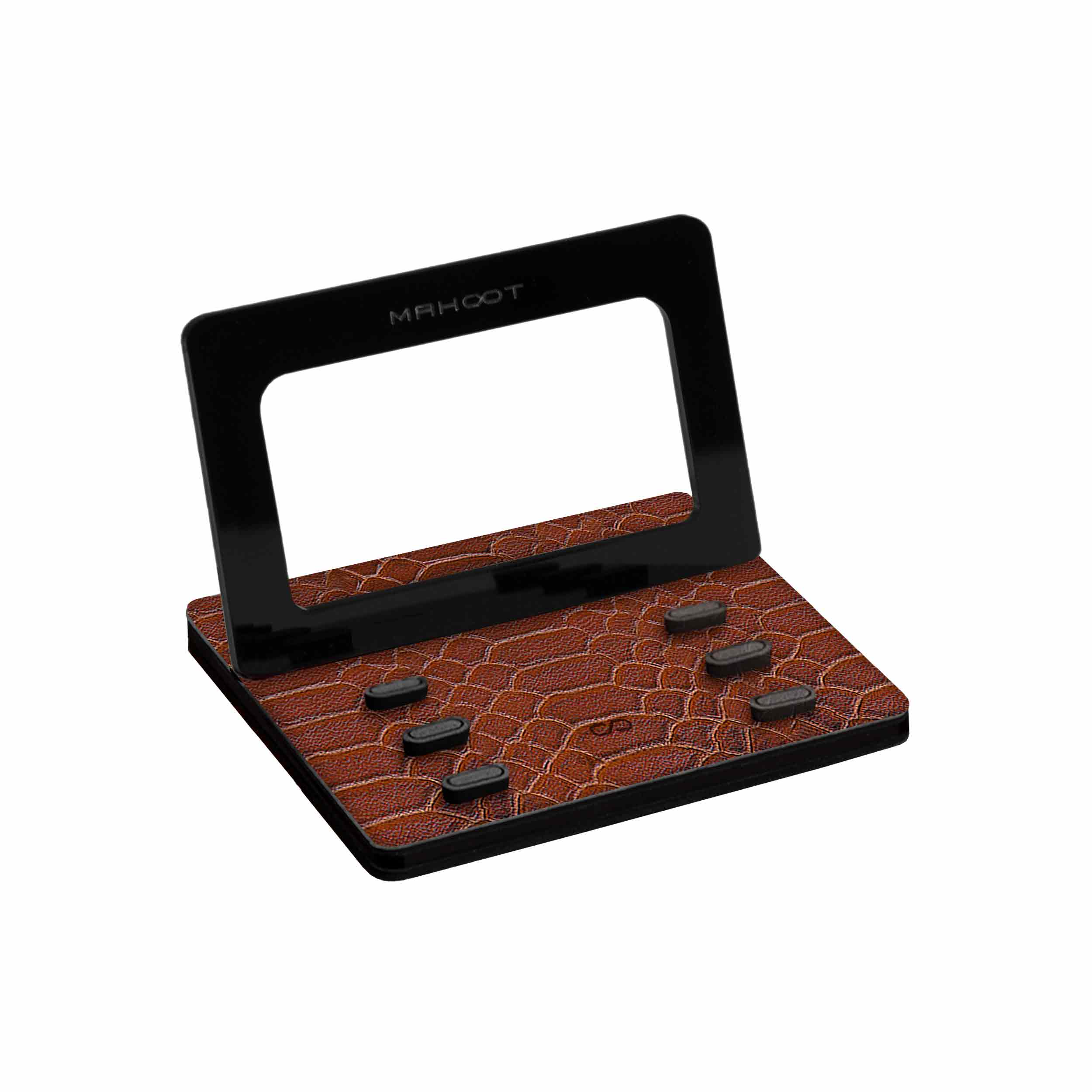 smartphone_stand_brown_snake_leather_1