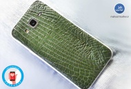 SAMSUNG-J5-Green-crocodile-leather