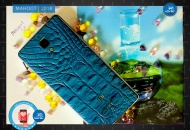 leather-sticker-Square-Blue-crocodile-157