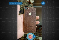 leather-sticker-Square-brown-snake-135