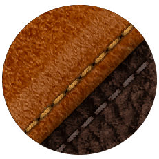 چرم بوفالو قهوه‌ای <br> چرم قهوه‌ای سوخته