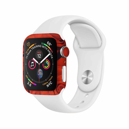 Apple_Watch 4 (44mm)_Red_Flower_1