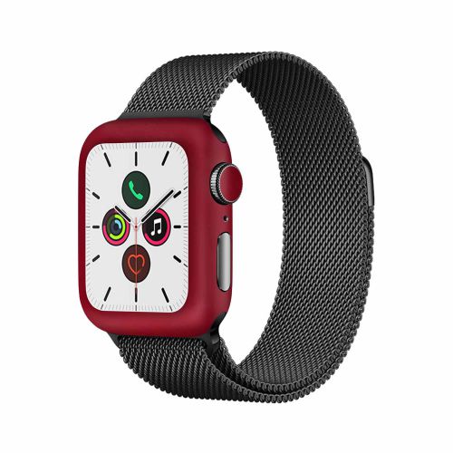 Apple_Watch 5 (40mm)_Matte_Warm_Red_1