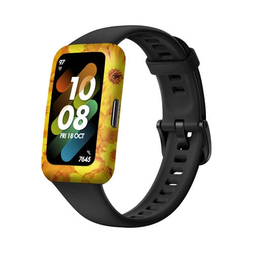 Huawei_Band 7_Yellow_Flower_1