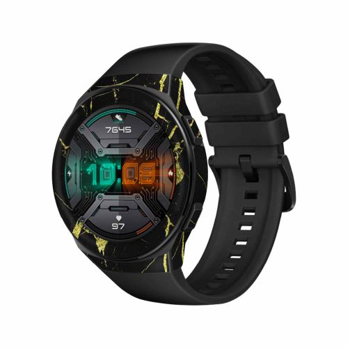 Huawei_Watch GT 2e_Graphite_Gold_Marble_1