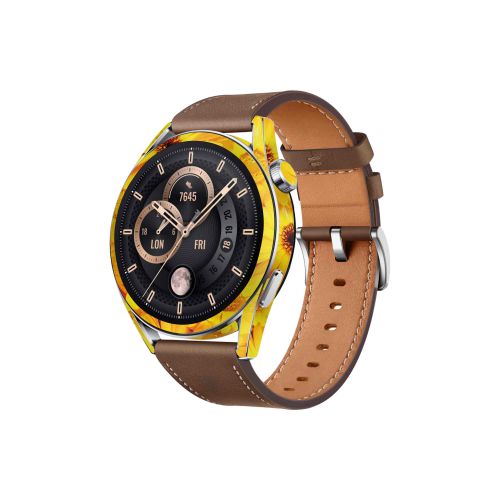 Huawei_Watch GT 3 46mm_Yellow_Flower_1