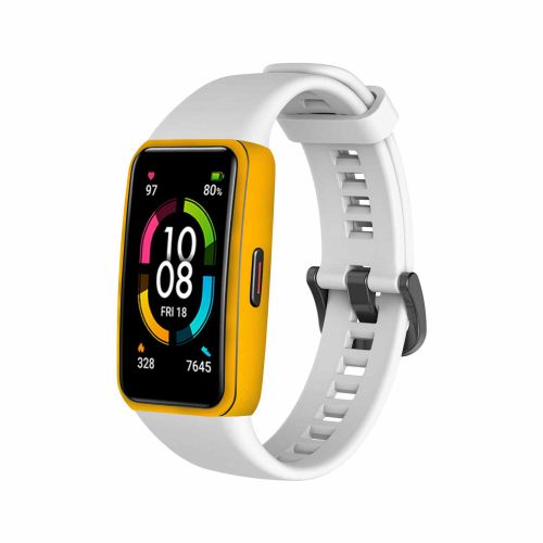 Huawei_band 6_Matte_Deep_Mustard_1