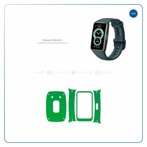 Huawei_band 6_Matte_Green_2