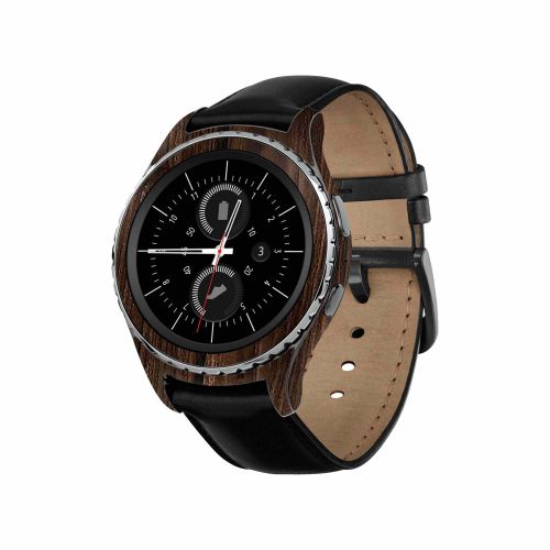 Samsung_Gear S2 Classic_Dark_Walnut_Wood_1