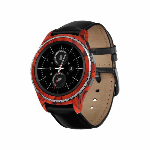 Samsung_Gear S2 Classic_Red_Flower_1
