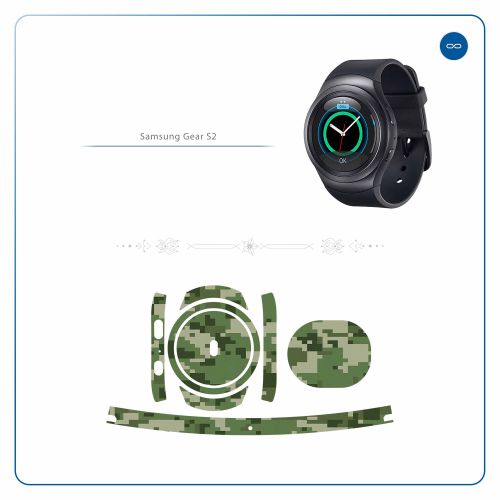 Samsung_Gear S2_Army_Green_Pixel_2