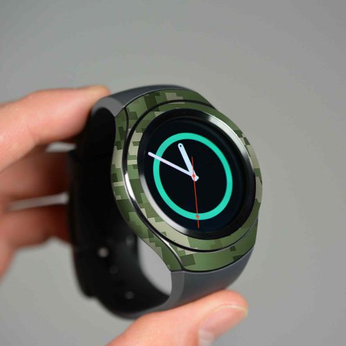 Samsung_Gear S2_Army_Green_Pixel_4