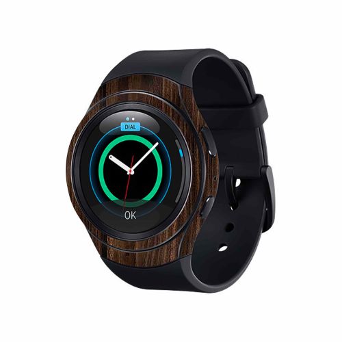 Samsung_Gear S2_Dark_Walnut_Wood_1