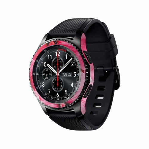 Samsung_Gear S3 Frontier_Pink_Flower_1