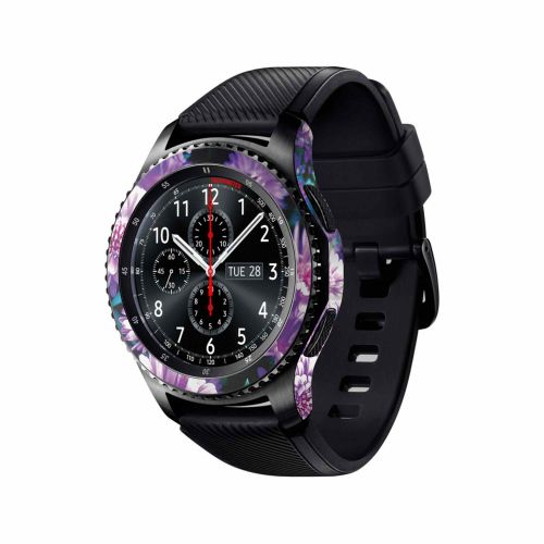 Samsung_Gear S3 Frontier_Purple_Flower_1