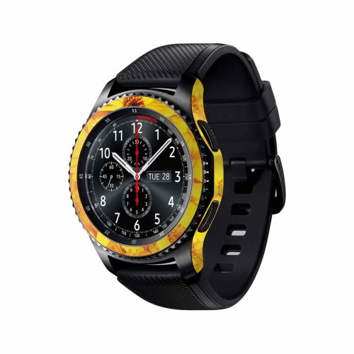 Samsung_Gear S3 Frontier_Yellow_Flower_1
