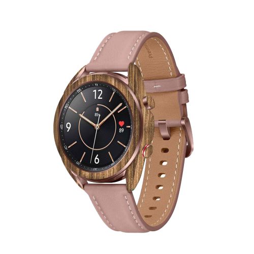 Samsung_Watch3 41mm_Light_Walnut_Wood_1