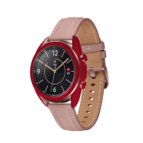 Samsung_Watch3 41mm_Matte_Warm_Red_1
