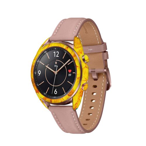 Samsung_Watch3 41mm_Yellow_Flower_1