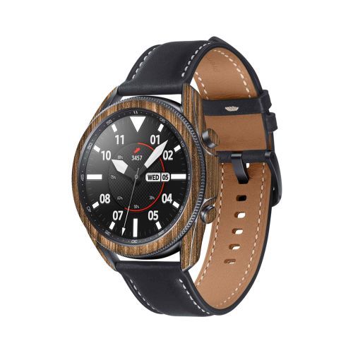 Samsung_Watch3 45mm_Light_Walnut_Wood_1