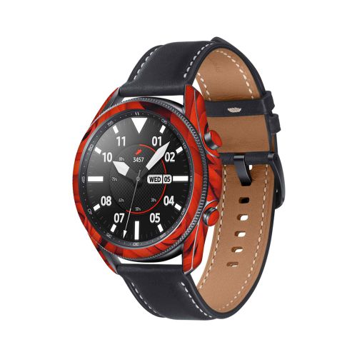 Samsung_Watch3 45mm_Red_Flower_1