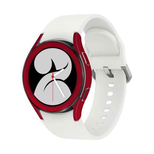 Samsung_Watch4 40mm_Matte_Warm_Red_1