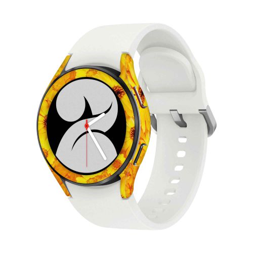 Samsung_Watch4 40mm_Yellow_Flower_1
