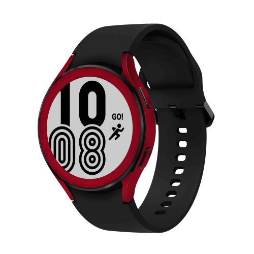 Samsung_Watch4 44mm_Matte_Warm_Red_1