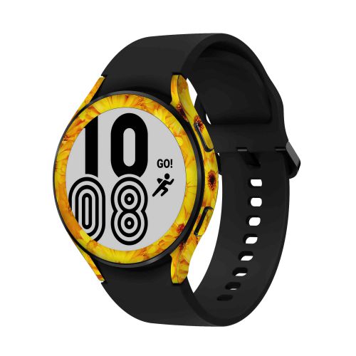 Samsung_Watch4 44mm_Yellow_Flower_1