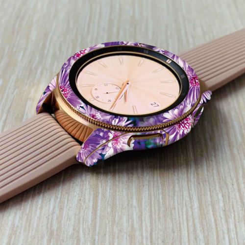 Samsung_Watch4 Classic 42mm_Purple_Flower_4
