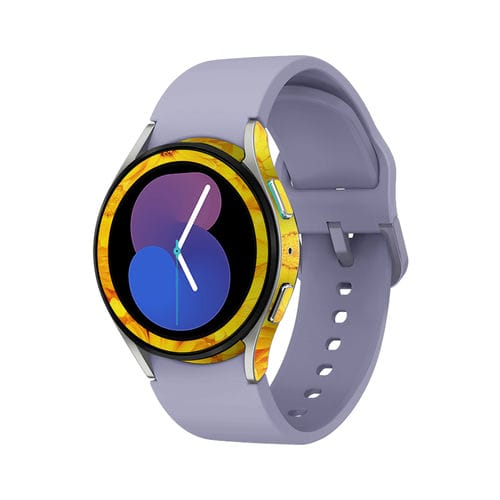 Samsung_Watch5 40mm_Yellow_Flower_1
