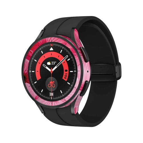 Samsung_Watch5 Pro 45mm_Pink_Flower_1