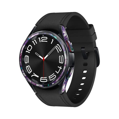 Samsung_Watch6 Classic 43mm_Purple_Flower_1