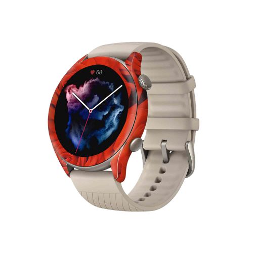Xiaomi_Amazfit GTR 3_Red_Flower_1