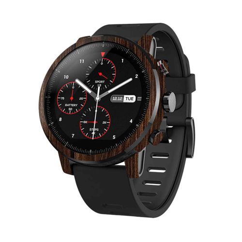 Xiaomi_Amazfit Stratos_Dark_Walnut_Wood_1