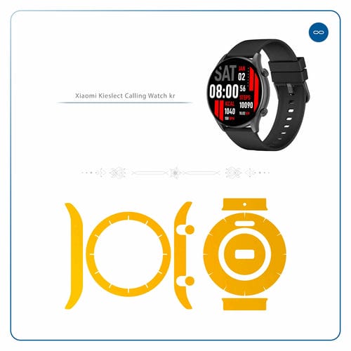 Xiaomi_Kieslect Calling Watch kr_Matte_Deep_Mustard_2
