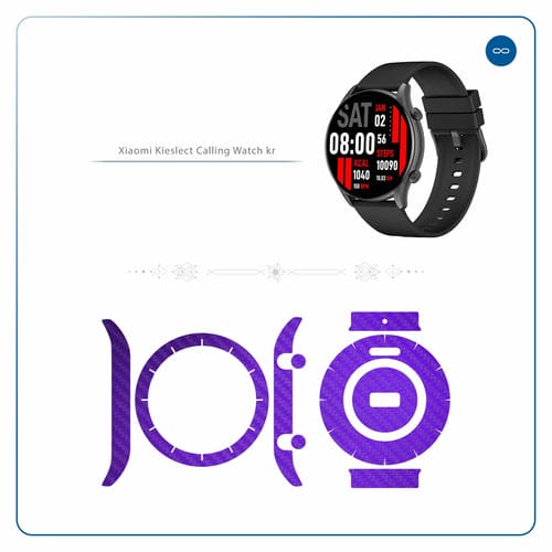Xiaomi_Kieslect Calling Watch kr_Purple_Fiber_2