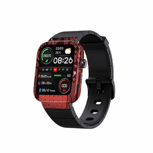 Xiaomi_Mibro T1_Red_Printed_Circuit_Board_1