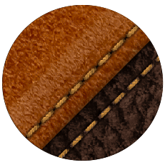 چرم بوفالو قهوه‌ای <br> چرم قهوه‌ای سوخته