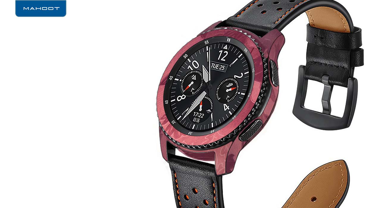 galaxy watch red band